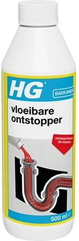 Goedkoop β¨ HG Vloeibare Ontstopper - 500 Ml - De NR1 Ontstopper - 100% Opgelost, 100% Resultaat - Werkt Na 5 Minuten - Biologisch Afbreekbaar π 3 Goedkoop β¨ HG Vloeibare Ontstopper - 500 Ml - De NR1 Ontstopper - 100% Opgelost, 100% Resultaat - Werkt Na 5 Minuten - Biologisch Afbreekbaar π - Afbeelding 3