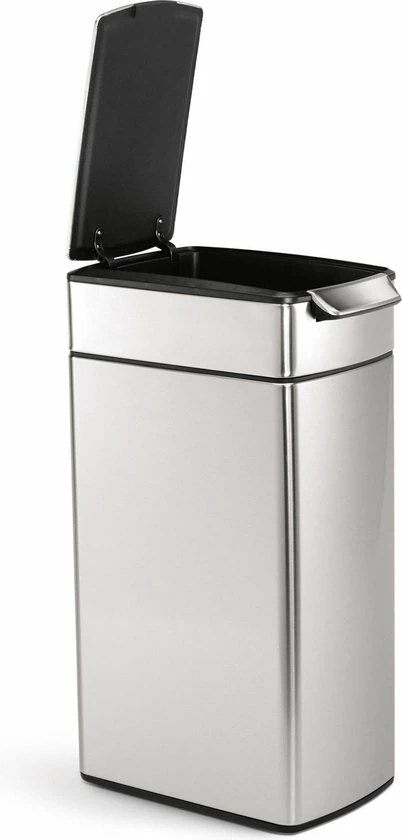 Kopen ❤️ Simplehuman Simple Human Rectangular Touch Bar Slim Prullenbak - 40 L - RVS 💯 2 Kopen ❤️ Simplehuman Simple Human Rectangular Touch Bar Slim Prullenbak - 40 L - RVS 💯 - Afbeelding 2