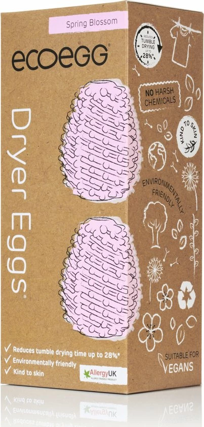 Beste Verkoop ๐ EcoEgg Duurzame Wasdrogerballen - Lentebloesem - Navulbaar - Geld Besparend - 40 Droogbeurten - Herbruikbaar ๐ 3 Beste Verkoop ๐ EcoEgg Duurzame Wasdrogerballen - Lentebloesem - Navulbaar - Geld Besparend - 40 Droogbeurten - Herbruikbaar ๐ - Afbeelding 3