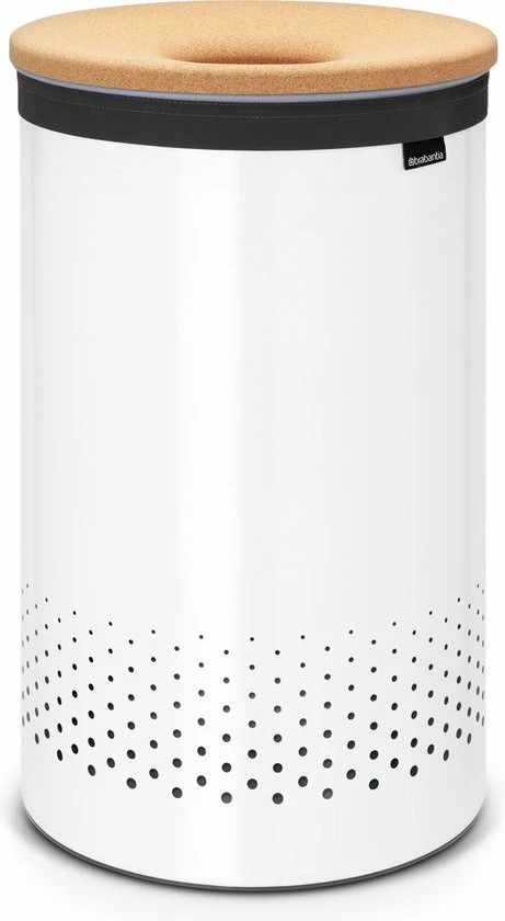 Groothandel ๐ฏ Brabantia Wasmand Met Deksel - 60 L - White / Kurken Deksel ๐ฅฐ 1 Groothandel ๐ฏ Brabantia Wasmand Met Deksel - 60 L - White / Kurken Deksel ๐ฅฐ