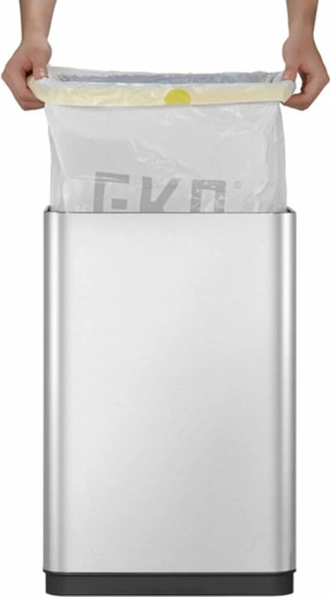 Nieuw 😀 EKO Mirage Sensor Prullenbak - 80 L - Mat RVS 😀 10 Nieuw 😀 EKO Mirage Sensor Prullenbak - 80 L - Mat RVS 😀 - Afbeelding 10