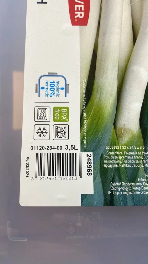 Goedkoop π₯ Curver Meal Prep Bak 3.5 Liter - Luchtdicht - Diepvriesbak - Smart Fresh - Grote Vershoudbak π€© 4 Goedkoop π₯ Curver Meal Prep Bak 3.5 Liter - Luchtdicht - Diepvriesbak - Smart Fresh - Grote Vershoudbak π€© - Afbeelding 4
