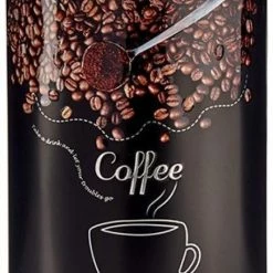 Flash-uitverkoop ❤️ Arte R Koffie Voorraadbus/bewaarblik Metaal 15 Cm - Voorraadblikken Rond - Voorraadbussen Met Luchtdicht Deksel 🧨