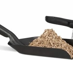 Nieuw 🔥 Relaxdays Stoffer En Blik 41 Cm - Haardschep Met Bezem - Pelletschep Met Handveger - Zwart 😍