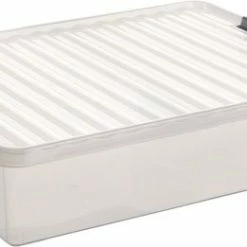 Beste recensies van 🌟 Sunware - Q-line Opbergbox 60L Transparant Metaal - 80 X 50 X 18 Cm 🔥