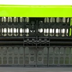 Uitgang 🛒 Merkloos Boodschappen | Archief | Opslag | Bewaar | Klapkrat 32 Liter Groen / Zwart 🔔