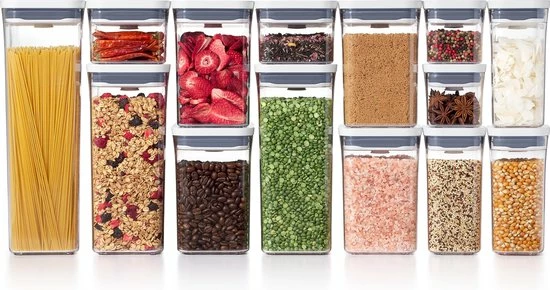 Promo ๐ OXO Good Grips Voorraadbus 'POP' 2.0 Smal Rechthoekig - Laag (1,1 Liter) ๐ 5 Promo ๐ OXO Good Grips Voorraadbus 'POP' 2.0 Smal Rechthoekig - Laag (1,1 Liter) ๐ - Afbeelding 5