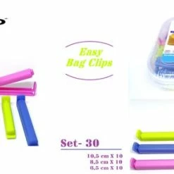 Promo 🎁 Prigo Zaksluiters 30 Stuks In Opbergdoosje - Zakafsluiters - Vershoudclips - Zakklemmen - Sluitclips - Vershoud Knijper - Afsluitclips - Afsluitklem 😀 -Dyson-winkel 550x294 1