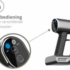 Promo 🔥 TocMoc Steelstofzuiger Draadloos 200Watt Met 4 Verschillende Opzetstukken - Zakloos - Hepa Filter - Handstofzuiger 🌟 -Dyson-winkel 550x301 4