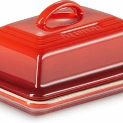 Kopen 🎁 LE CREUSET - Botervloot - Kersenrood ❤️