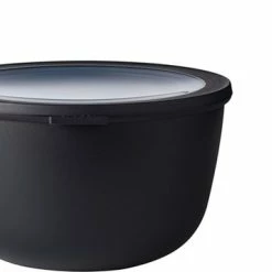 Promo ❤️ Mepal – Multikom Cirqula Rond 3000 Ml – Mag In De Vriezer, Magnetron En Vaatwasser – Nordic Black – Geschikt Als Meal Prep Bakje, Vershoudbakje, Bewaardoos ⌛ -Dyson-winkel 550x356 4