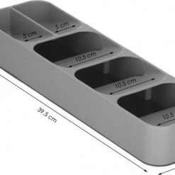 Beste Pirce ⌛ Springos Multifunctionele Bestekbak | Besteklade | Bestek Organizer | Kunststof | 39 X 11 X 5.5 CM ❤️ -Dyson-winkel 550x358 5