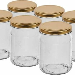 Kopen 🔔 Browin 500 Ml Twist-off Pot Met Ø82/6 Deksel - 6 Stuks - Glazenpot - Glazenpotten - Jampot 😍