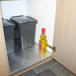 Beste Verkoop 😀 Kliko Afvalbak - 10 Liter - Grijs - Met Deksel - Papier - Restafval - GFT - Afval Scheiden - 30 Cm Hoog - 10 L ⌛ -Dyson-winkel 550x366 8