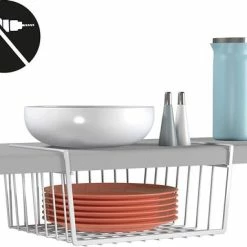 Uitgang 🎉 Tomado - Metaltex Tomado Metaltex Hangmand Wit Kledingkast - Wit - Decoratief - 40 Cm Breed ✨ -Dyson-winkel 550x382 2