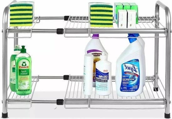 Beste deal π Coazy Gootsteen Organizer - Gootsteenkast - Keukenkast - Gootsteenrek - Gootsteenkastrek Uitschuifbaar - Keukenkast Rek π 6 Beste deal π Coazy Gootsteen Organizer - Gootsteenkast - Keukenkast - Gootsteenrek - Gootsteenkastrek Uitschuifbaar - Keukenkast Rek π - Afbeelding 6