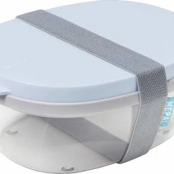 Aanbiedingen ๐ฅฐ Mepal Saladbox Ellipse – Lunchbox Voor Volwassenen En Saladebox To Go – Nordic Blue – Groot Genoeg Voor Een Maaltijdsalade ๐