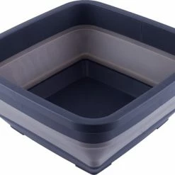 Gloednieuw 👏 YUGN BLACK Opvouwbare Afwasteil 9 Liter - Afwasbak Teil Wasteil - Afwasbak Vierkant - Afwasteil Opvouwbaar - Ruimtebesparend - Cadeau Tip - Sinterklaas - Black Friday - Kerst 🤩