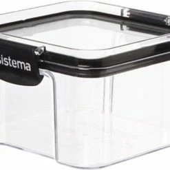 Uitgang 🌟 Sistema Luchtdichte Voorraadbussen (1.3 Liter) - Zwart - Stapelbaar, Met Deksel, Luchtdicht ⌛ -Dyson-winkel 550x395 7