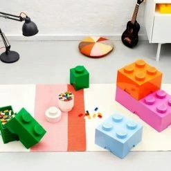 Gloednieuw ✔️ Opbergbox Brick 8, Roze - LEGO 🔔 -Dyson-winkel 550x398 1