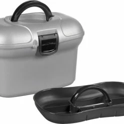 Hete verkoop 🎁 Curver Naaidoos - Met Tray - 18L - Zilver ⌛