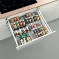 Coupon 🎁 Tomado - Metaltex Tomado Metaltex Kruidenrek Uitschuifbaar Metaal - Grijs - Uitschuifbaar ⌛ -Dyson-winkel 550x412 115