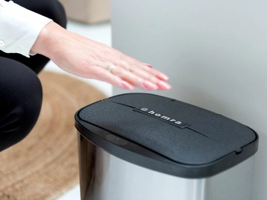 Goedkoop ✨ Prullenbak Met Sensor - 8 Liter - RVS - Toilet Afvalemmer - Badkamer Afvalbak Homra IXXA - Vuilnisbak - 8L - Vingerafdrukvrij RVS - Hygiënisch - Elektrische Softclose Deksel - Automatische Deksel - Sensor Vuilbak ❤️ 19 Goedkoop ✨ Prullenbak Met Sensor - 8 Liter - RVS - Toilet Afvalemmer - Badkamer Afvalbak Homra IXXA - Vuilnisbak - 8L - Vingerafdrukvrij RVS - Hygiënisch - Elektrische Softclose Deksel - Automatische Deksel - Sensor Vuilbak ❤️ - Afbeelding 19