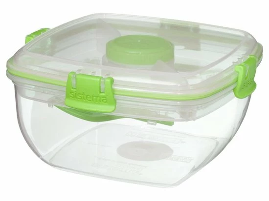 Coupon 🎁 Sistema Salade Box Met Bestek - Geelgroen 🤩 8 Coupon 🎁 Sistema Salade Box Met Bestek - Geelgroen 🤩 - Afbeelding 8
