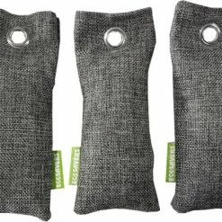 Top 10 😉 EcoSavers Purifying Bags Natuurlijke Luchtreiniger Luchtverfrisser | Bamboo Houtskool Geurvreter | Set Van 3 Zakjes Met 75 Gram Inhoud 🎁