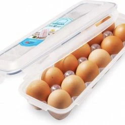 Top 10 ⭐ Lock&Lock Eierdoos - Eieropbergbox - Koelkast Organizer - Voor 12 Eieren - Transparant 🔥