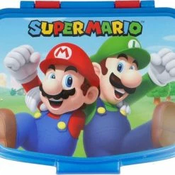 Coupon โค๏ธ PAW Patrol Super Mario Broodtrommel - 17x14 Cm - Brooddoos - Sandwich Box ๐