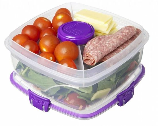 Coupon 🎁 Sistema Salade Box Met Bestek - Geelgroen 🤩 3 Coupon 🎁 Sistema Salade Box Met Bestek - Geelgroen 🤩 - Afbeelding 3