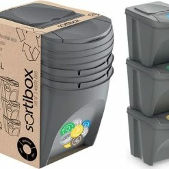 Top 10 ❤️ Ceruzo Afvalscheidingsbak - Stapelbaar - 3 Stuks 😉