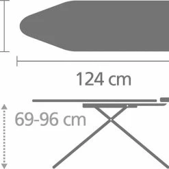 Coupon ⭐ Brabantia Strijkplank B - Met Strijkerhouder - 124x38 Cm - Morning Breeze ⭐ -Dyson-winkel 550x442 1