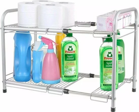 Beste deal π Coazy Gootsteen Organizer - Gootsteenkast - Keukenkast - Gootsteenrek - Gootsteenkastrek Uitschuifbaar - Keukenkast Rek π 5 Beste deal π Coazy Gootsteen Organizer - Gootsteenkast - Keukenkast - Gootsteenrek - Gootsteenkastrek Uitschuifbaar - Keukenkast Rek π - Afbeelding 5