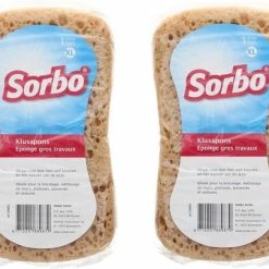 Beste Pirce 👍 2x Grote Sorbo Schoonmaakspons / Viscose Autospons 20 X11 Cm - Schoonmaakartikelen / Auto Wassen 💯