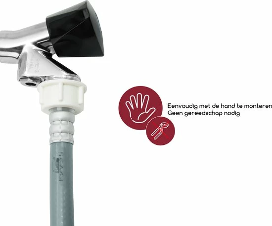 Beste Pirce π Fyveli Wasmachine Toevoerslang - 1,5 Meter - 3/4" Aansluiting π 2 Beste Pirce π Fyveli Wasmachine Toevoerslang - 1,5 Meter - 3/4" Aansluiting π - Afbeelding 2