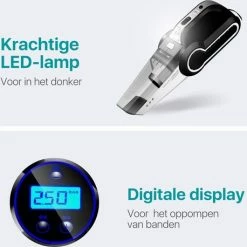 Promo 🛒 Essential Goods Kruimelzuiger - 2 In 1 Bandenpomp - Incl. Zaklamp - Draadloos - Luchtcompressor - Zwart - Inclusief 2x HEPA Filters ⌛ 13 Promo 🛒 Essential Goods Kruimelzuiger - 2 In 1 Bandenpomp - Incl. Zaklamp - Draadloos - Luchtcompressor - Zwart - Inclusief 2x HEPA Filters ⌛ -Dyson-winkel 550x458