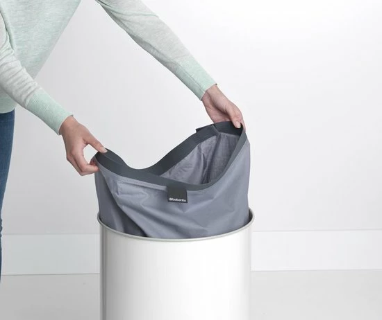 Groothandel ๐ฏ Brabantia Wasmand Met Deksel - 60 L - White / Kurken Deksel ๐ฅฐ 4 Groothandel ๐ฏ Brabantia Wasmand Met Deksel - 60 L - White / Kurken Deksel ๐ฅฐ - Afbeelding 4