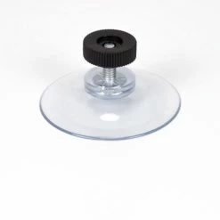 Aanbiedingen 🤩 GoodlineNL 5 Stuks - 40mm Zuignap Met Schroefdraad - Transparant - Zwarte Kartelmoer 👍