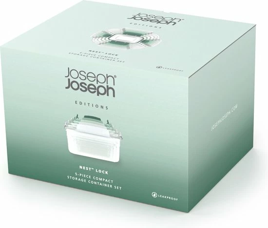 Kopen 👏 Vershoudbakjes, Set Van 5 Stuks, Groen - Joseph Joseph | Nest Lock ❤️ 14 Kopen 👏 Vershoudbakjes, Set Van 5 Stuks, Groen - Joseph Joseph | Nest Lock ❤️ - Afbeelding 14