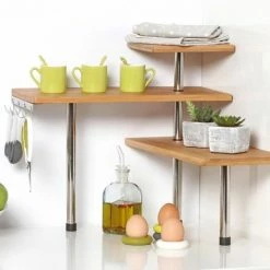 Begroting 😀 Five® Aanrecht Rek 3 Niveaus - Transparant 😀 -Dyson-winkel 550x472 2