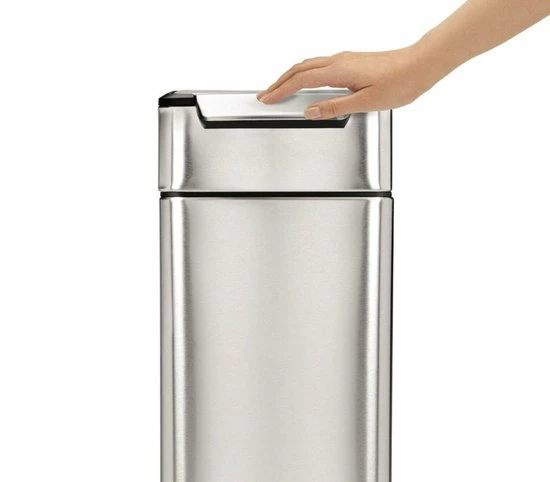 Kopen ❤️ Simplehuman Simple Human Rectangular Touch Bar Slim Prullenbak - 40 L - RVS 💯 5 Kopen ❤️ Simplehuman Simple Human Rectangular Touch Bar Slim Prullenbak - 40 L - RVS 💯 - Afbeelding 5