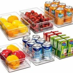 Begroting 😉 Merkloos Koelkast Organizer - Koelkast Bakjes - Lade Organizer - Opbergboxen - Voorraadbakjes - Keuken Organizer - Opbergdozen - Bewaardoos - Transparant - Stapelbaar - SET VAN 2 💯