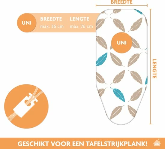 Flash-uitverkoop 👍 LaundrySpecialist® OVERTREK VOOR TAFELSTRIJKPLANK 80 X 42 Cm - Universeel En Geschikt Voor Alle Standaard Tafelstrijkplanken Met Afmetingen Tot 76 X 36 Cm 🔥 4 Flash-uitverkoop 👍 LaundrySpecialist® OVERTREK VOOR TAFELSTRIJKPLANK 80 X 42 Cm - Universeel En Geschikt Voor Alle Standaard Tafelstrijkplanken Met Afmetingen Tot 76 X 36 Cm 🔥 - Afbeelding 4