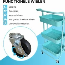 Top 10 ๐ O'DADDY® Keukentrolley Op Wieltjes - Serveerwagen - Keukentrolley Blauw - Verrijdbaar En Vast - 3 Lagen - 86 X 43 X 36 Cm ๐ 15 Top 10 ๐ O'DADDY® Keukentrolley Op Wieltjes - Serveerwagen - Keukentrolley Blauw - Verrijdbaar En Vast - 3 Lagen - 86 X 43 X 36 Cm ๐ -Dyson-winkel 550x502