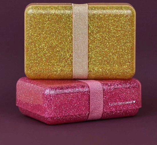 Beste Pirce ๐ Brooddoos Lunchbox Glitter Goud | A Little Lovely Company ๐ 5 Beste Pirce ๐ Brooddoos Lunchbox Glitter Goud | A Little Lovely Company ๐ - Afbeelding 5