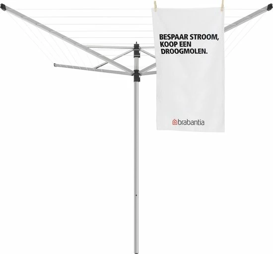 Goedkoop ๐ Brabantia Lift-O-Matic Droogmolen - Met Metalen Grondanker, Beschermhoes, Wasknijpertasje En Wasknijpers - 40 M - Metallic Grey ๐ฅ 6 Goedkoop ๐ Brabantia Lift-O-Matic Droogmolen - Met Metalen Grondanker, Beschermhoes, Wasknijpertasje En Wasknijpers - 40 M - Metallic Grey ๐ฅ - Afbeelding 6