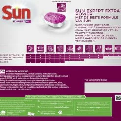 Begroting 😀 Sun Expert All-in-1 Vaatwastabletten Extra Power Normaal - 40 Tabletten ⌛ -Dyson-winkel 550x516