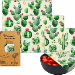 Coupon 🧨 Wehl Products Bijenwas Wraps (Bijenwas Doek) - "Green Nature" Set Van 3 - 1S, 1M, 1L - Beeswax Wraps - Herbruikbaar Boterhamzakje - Bee Wrap - Beewax - Bijenwasdoek - Zero Waste - Duurzaam Cadeau 😍